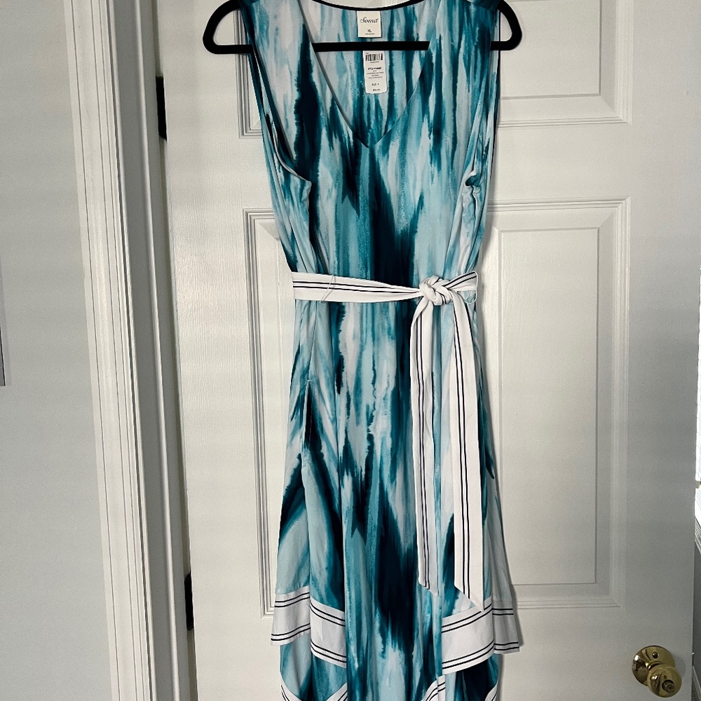 Soma Handkerchief Dress w/Pockets!